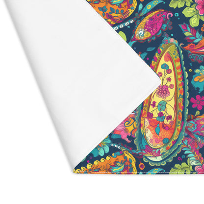 Psychedelic Paisley Party Placemat - 18" x 14".