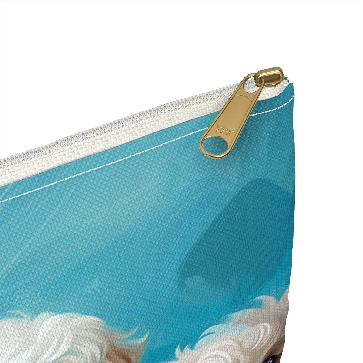 Basket of Puppy Love Accessory Pouch - close-up detail