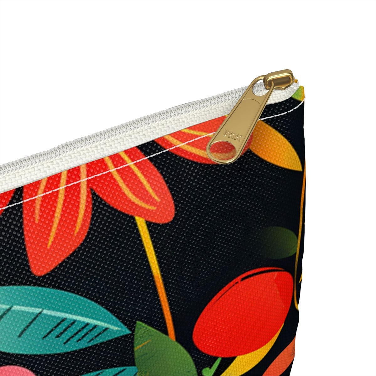 Blooming Bird Wonderland Accessory Pouch - close-up detail