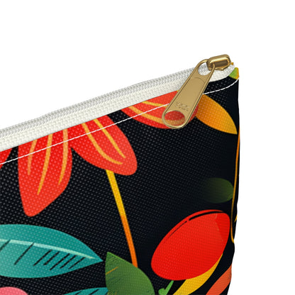 Blooming Bird Wonderland Accessory Pouch - close-up detail