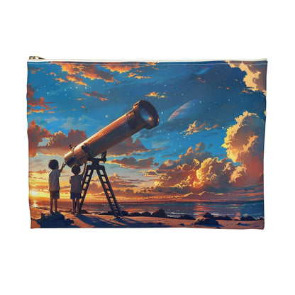 Cosmic Curiosity Accessory Pouch - back view