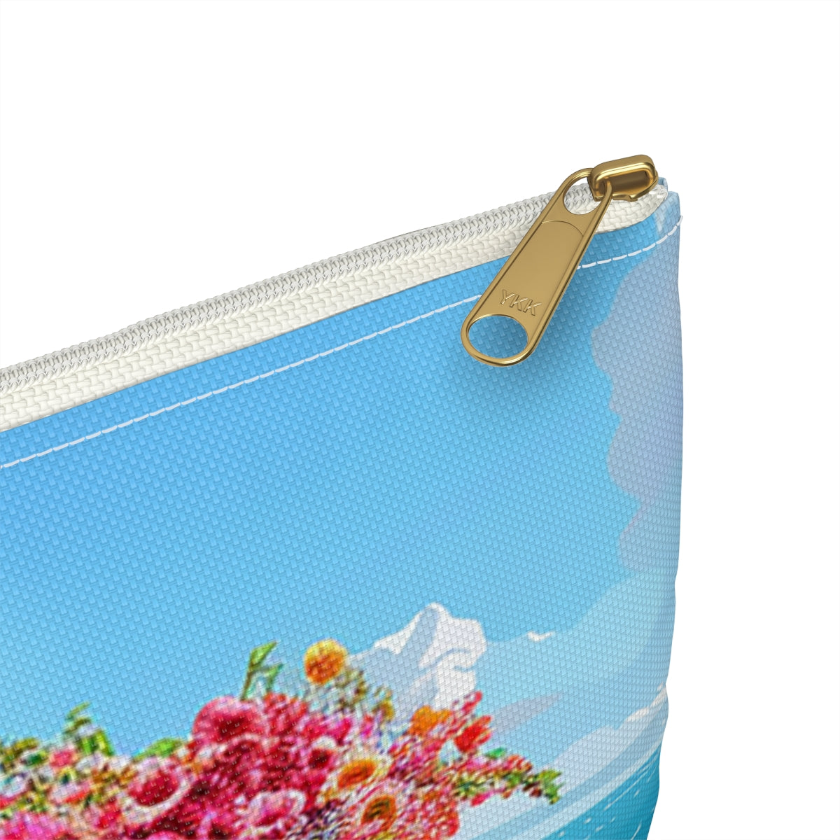 Daisy Beach Rider Accessory Pouch - close-up detail