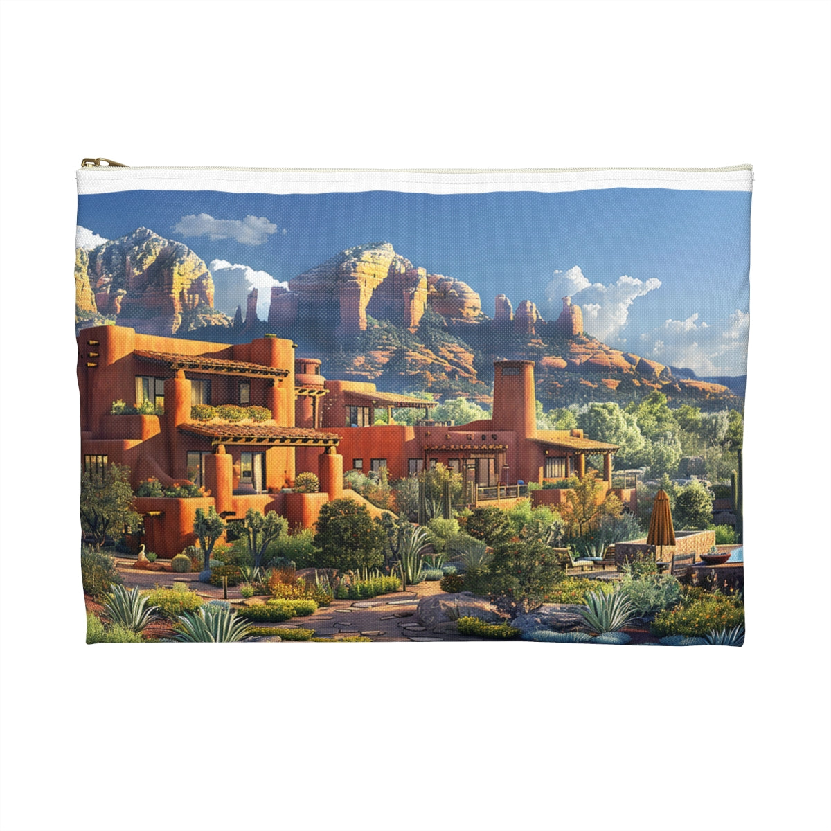 Dreams of Sedona Accessory Pouch - back view