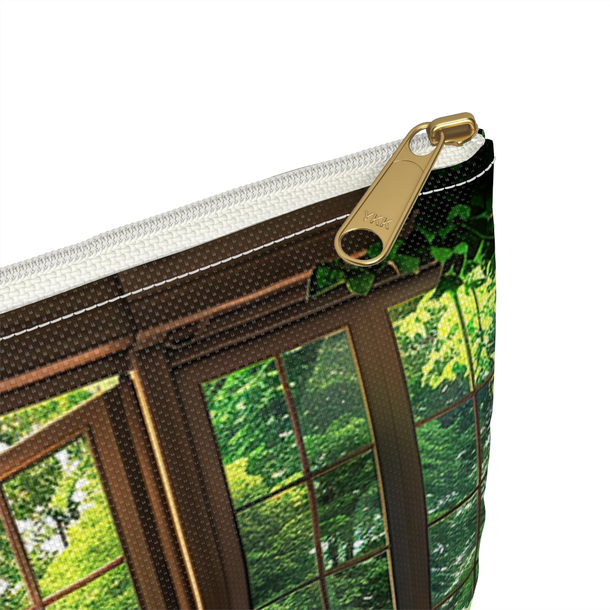 Garden View Retreat Accessory Pouch - close-up detail