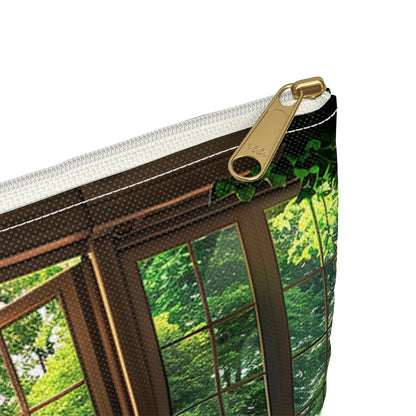 Garden View Retreat Accessory Pouch - close-up detail