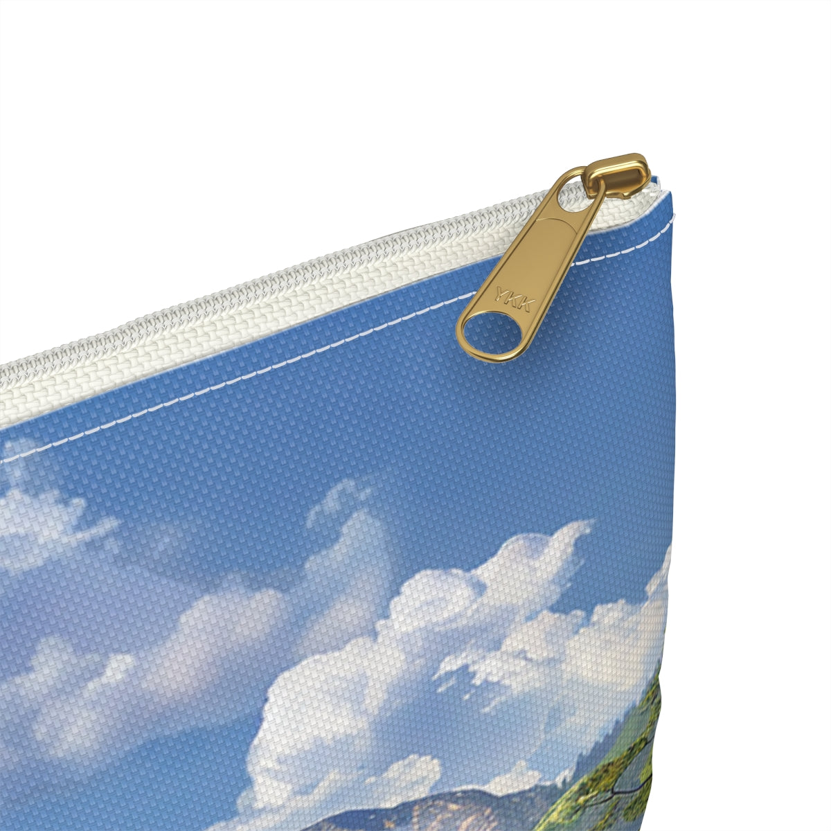 Grand Mountain Lodge Accessory Pouch - close-up detail
