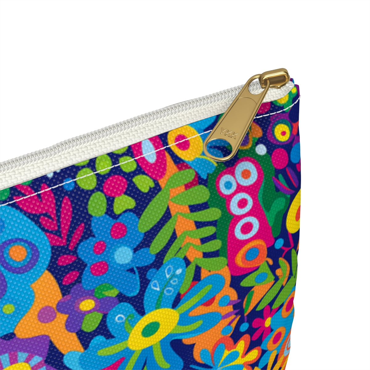 Groovy Garden Accessory Pouch - close-up detail