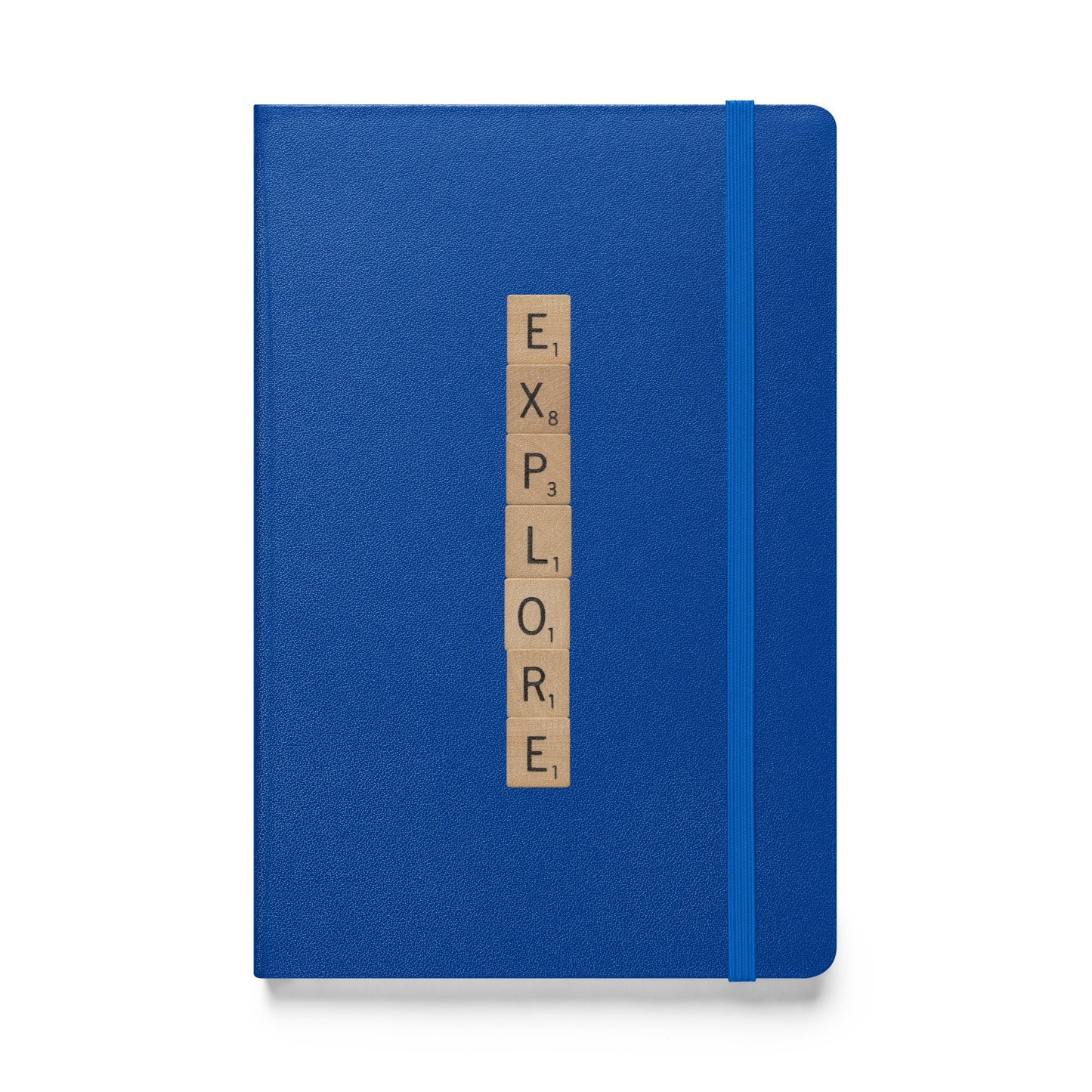 Explore Wooden Letters Hardcover Bound Notebook - Available in 6 colors.