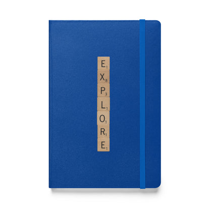 Explore Wooden Letters Hardcover Bound Notebook - Available in 6 colors.