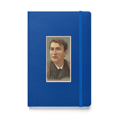 Inventor Series: Thomas Edison, Hardcover Bound Notebook - Available in 7 colors.