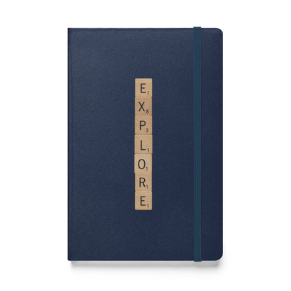 Explore Wooden Letters Hardcover Bound Notebook - Available in 6 colors.