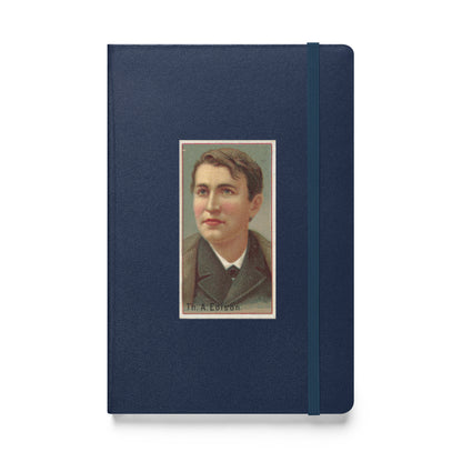 Inventor Series: Thomas Edison, Hardcover Bound Notebook - Available in 7 colors.