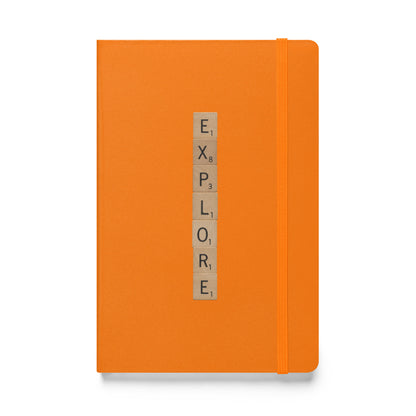 Explore Wooden Letters Hardcover Bound Notebook - Available in 6 colors.