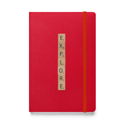 Explore Wooden Letters Hardcover Bound Notebook - Available in 6 colors.