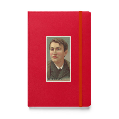 Inventor Series: Thomas Edison, Hardcover Bound Notebook - Available in 7 colors.