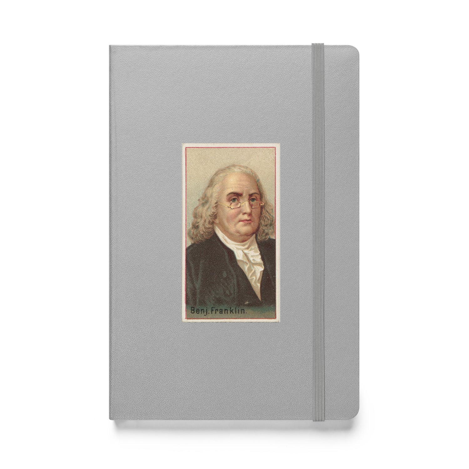 Inventor Series: Benjamin Franklin Hardcover Bound Notebook - Available in 7 colors.