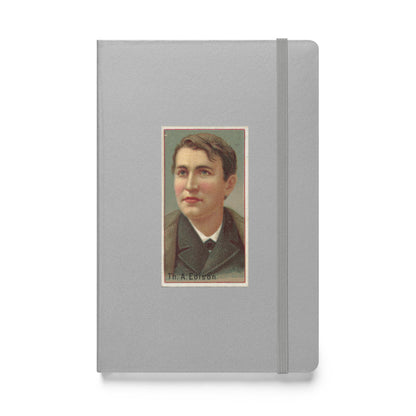 Inventor Series: Thomas Edison, Hardcover Bound Notebook - Available in 7 colors.