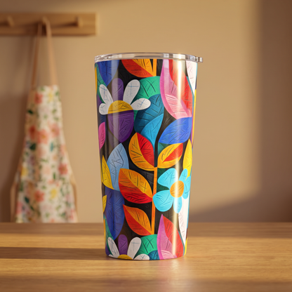 Rhapsody in Bloom Insulated Tumbler - 20 oz. Stainless Steel, Glossy Finish