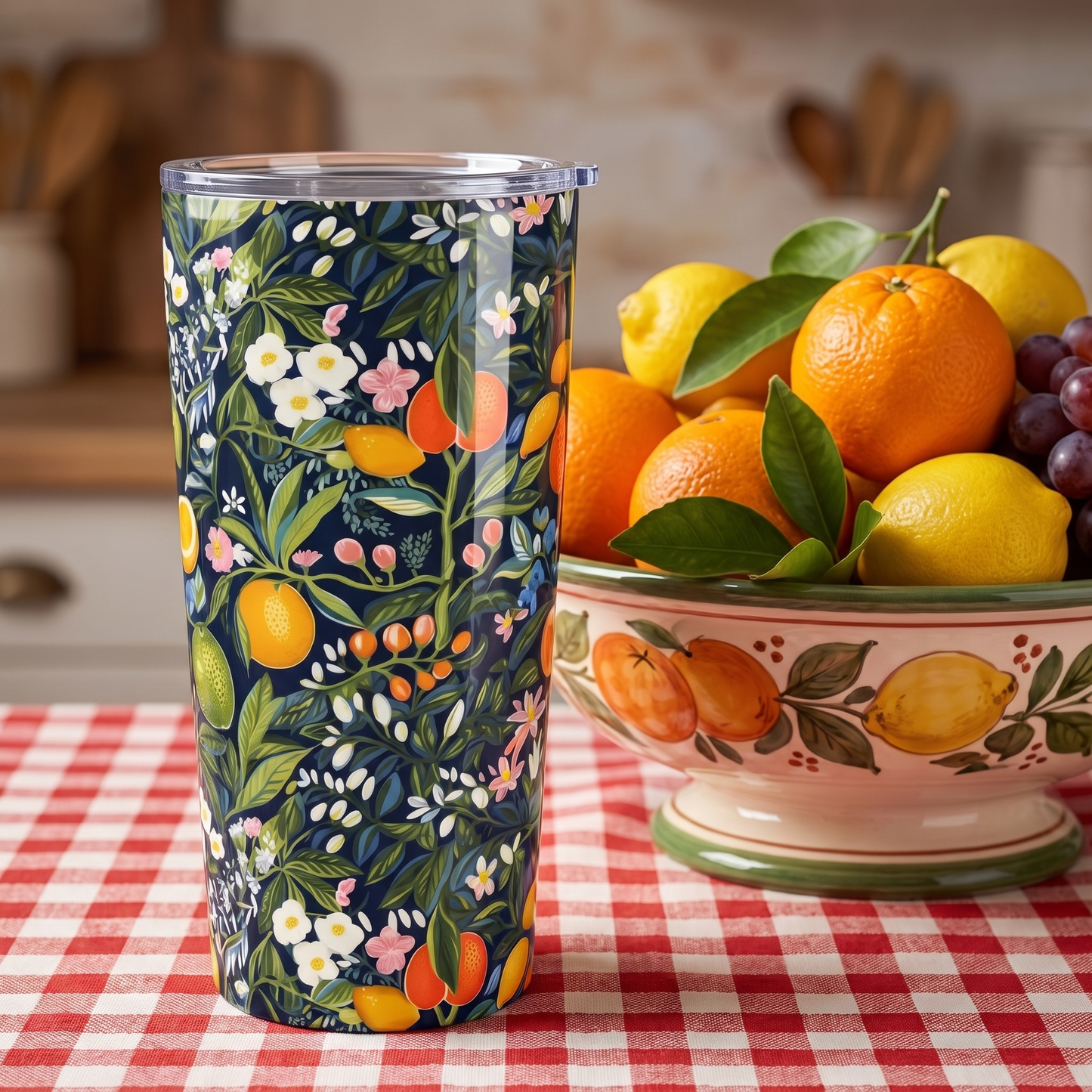 Magical Fruitiness Insulated Tumbler - 20 oz. Stainless Steel, Glossy Finish