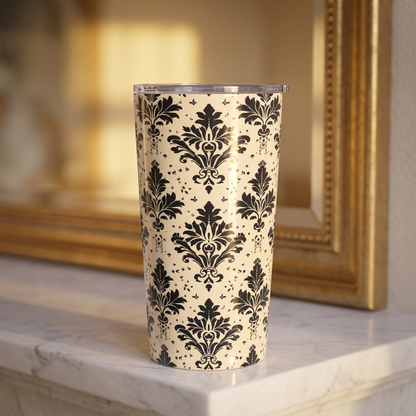 Classic Regency Insulated Tumbler - 20 oz. Stainless Steel, Glossy Finish