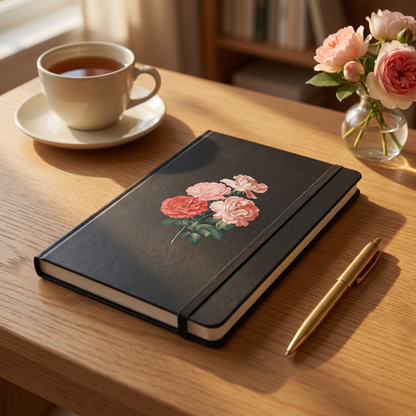 June Birth Month Flower Rose notebook lifestyle photo