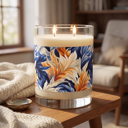 Feathered Fresco Fusion 100% Soy Wax Scented Candle — lifestyle scene