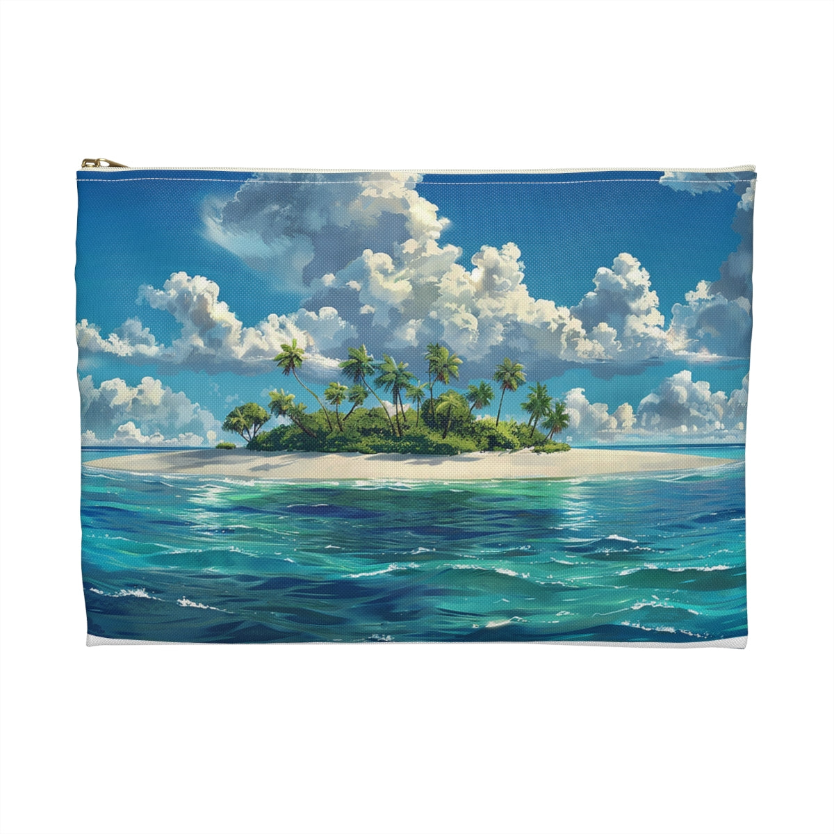 Island Daydreams Accessory Pouch - back view