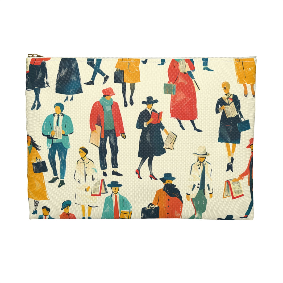 Literary People Accessory Pouch - back view