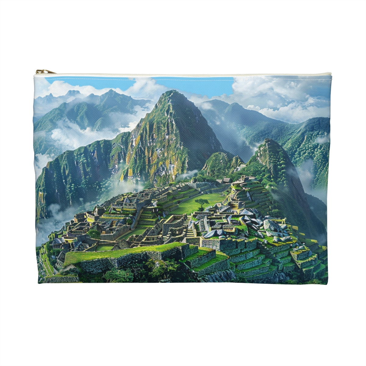 Machu Picchu Misty Peaks Accessory Pouch - back view
