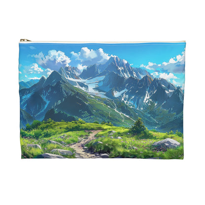 Mountain Hiker's Paradise Accessory Pouch - back view