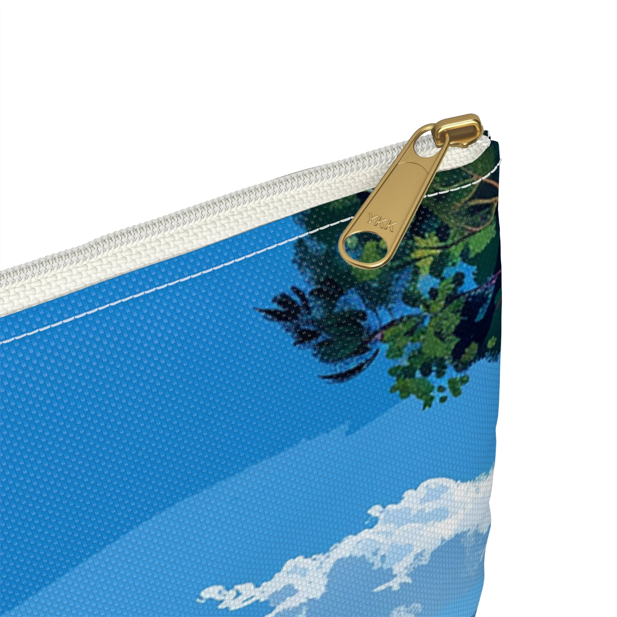 Portofino Coastal Escape Accessory Pouch - close-up detail