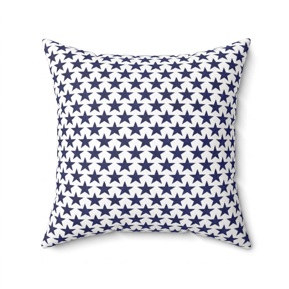 Starry Salute square throw pillow styled product view
