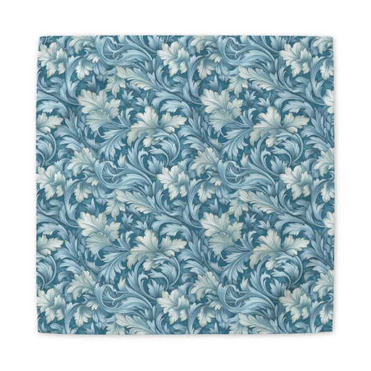 Soft Blue Leaf Tapestry dinner napkin - 22 x 22