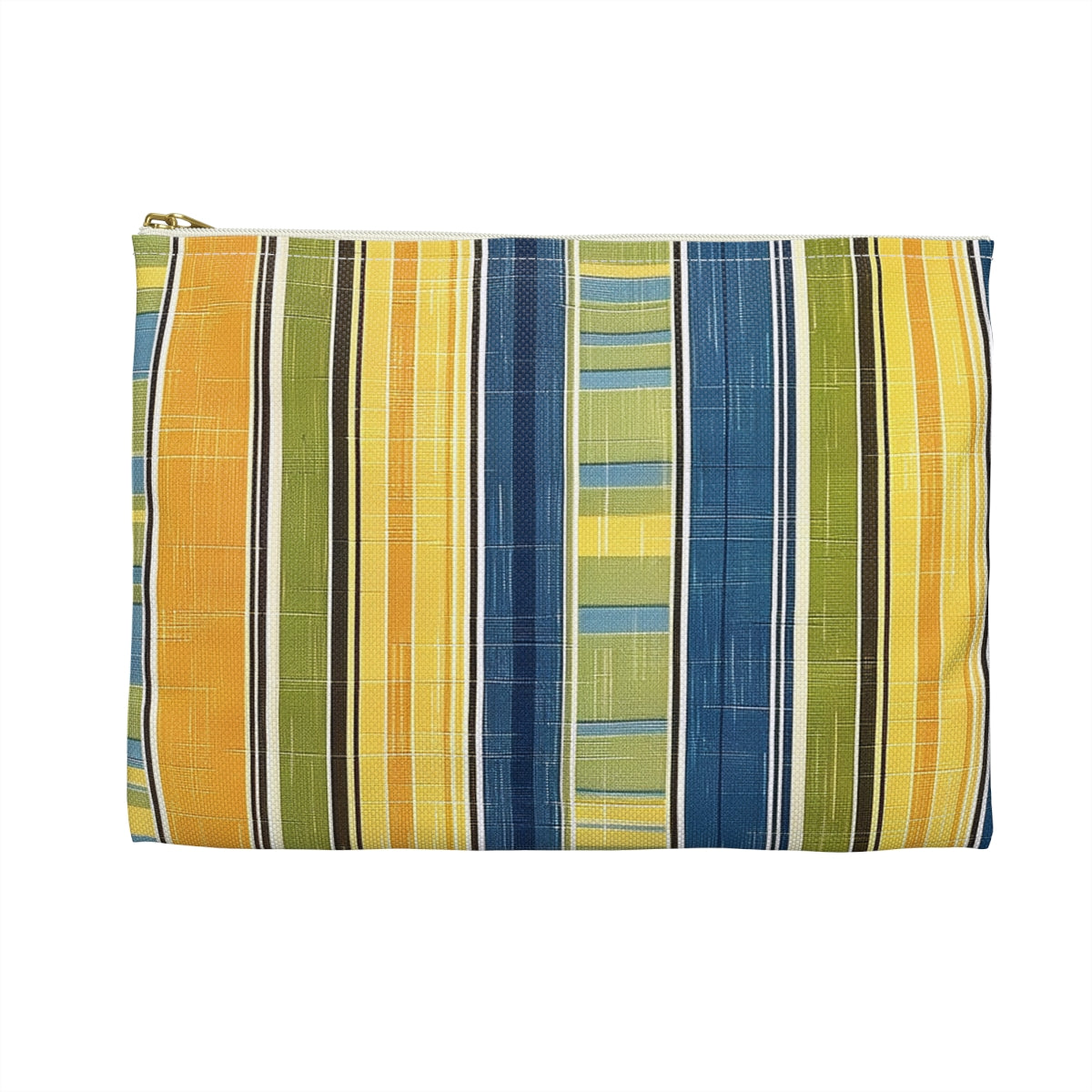 Summer Stripes Delight Accessory Pouch - back view