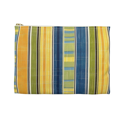 Summer Stripes Delight Accessory Pouch - back view