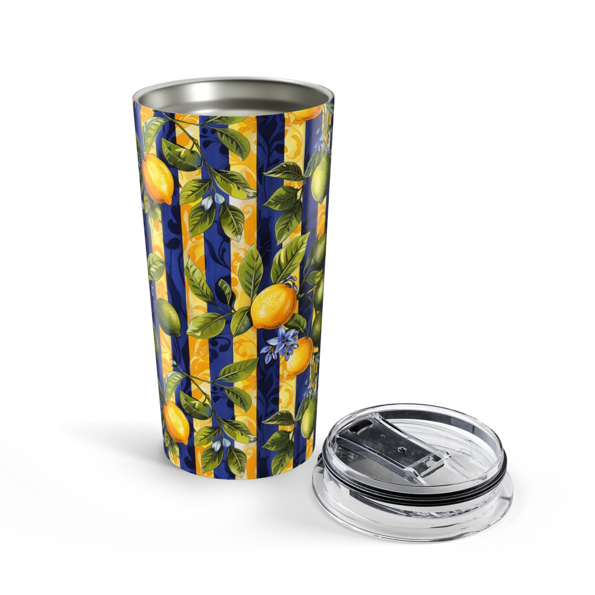 Sunlit Citrus Escape Insulated Tumbler - 20 oz. Stainless Steel, Glossy Finish