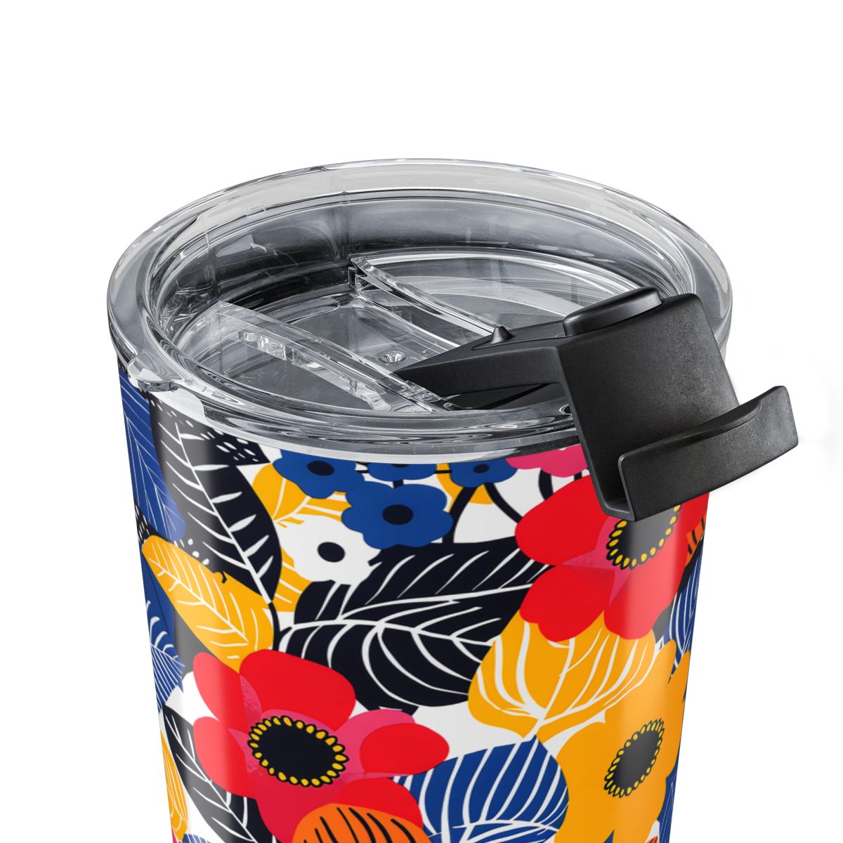 Blossom Burst Insulated Tumbler - 20 oz. Stainless Steel, Glossy Finish