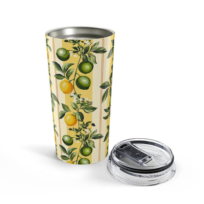Lemony Lime Insulated Tumbler - 20 oz. Stainless Steel, Glossy Finish
