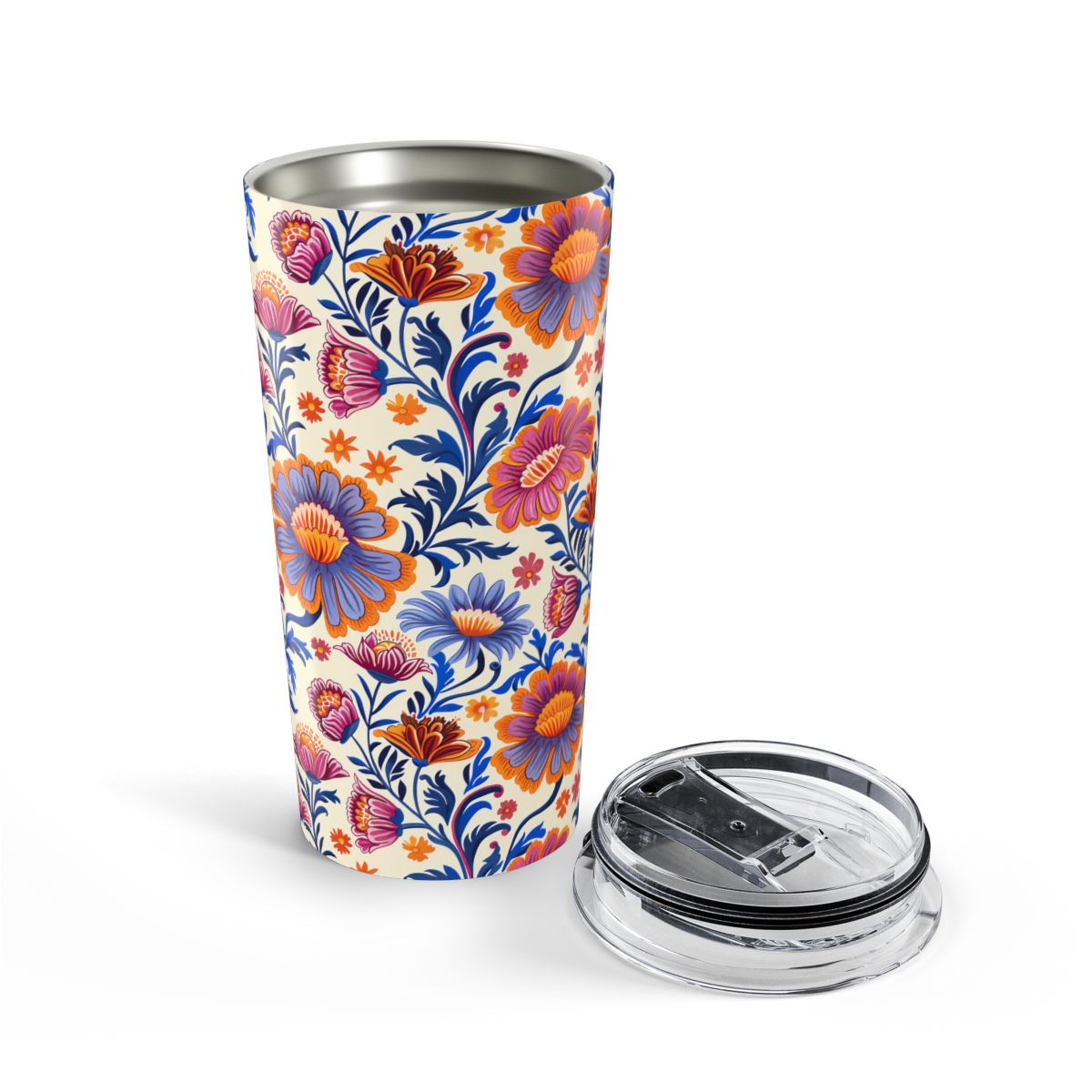 Regal Blossom Insulated Tumbler - 20 oz. Stainless Steel, Glossy Finish