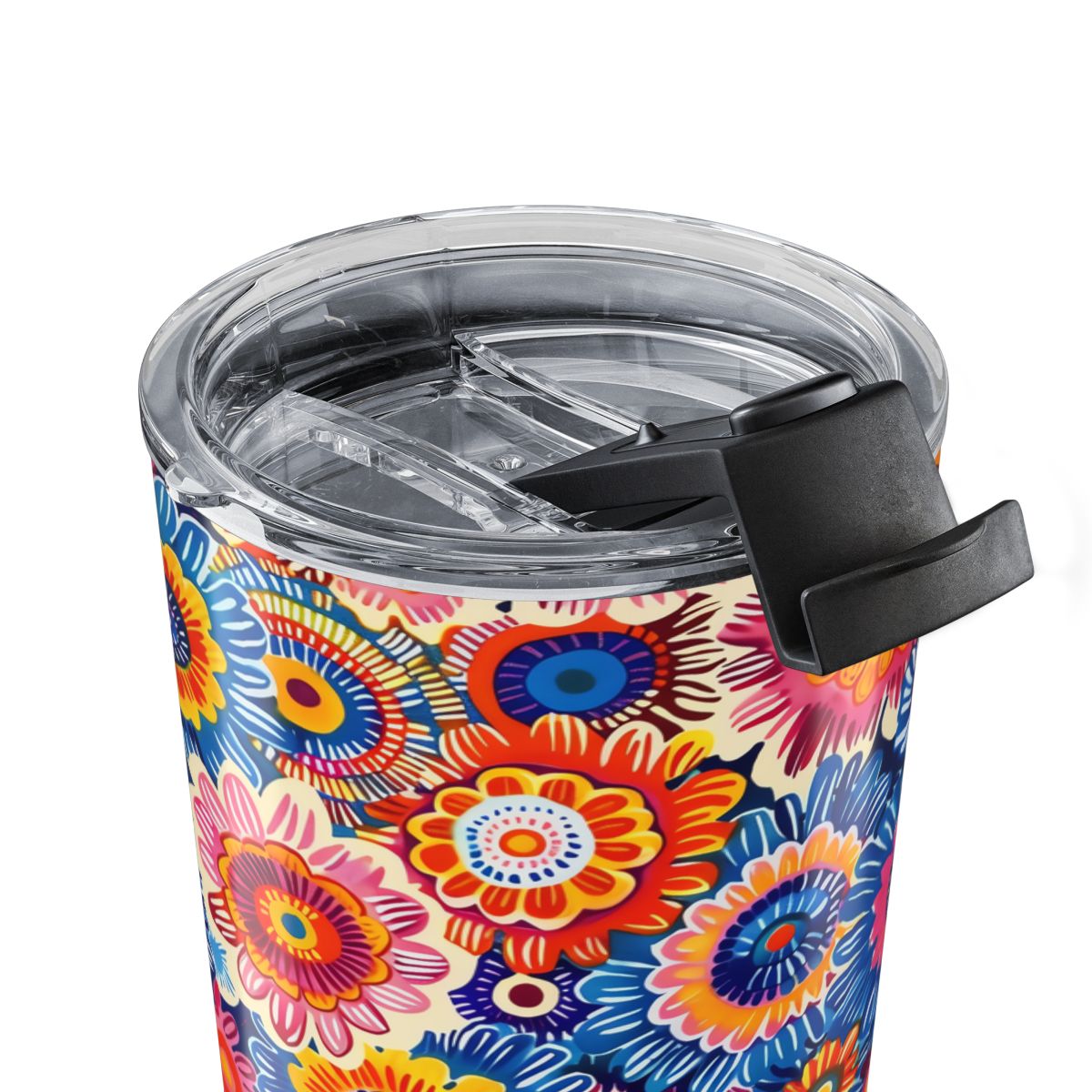 Crayon Blossom Whimsy Insulated Tumbler - 20 oz. Stainless Steel, Glossy Finish