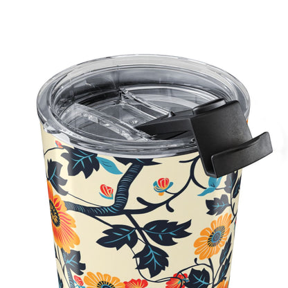 Golden Vine Tapestry Insulated Tumbler - 20 oz. Stainless Steel, Glossy Finish