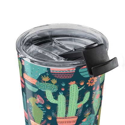Cactus Cacophony Insulated Tumbler - 20 oz. Stainless Steel, Glossy Finish