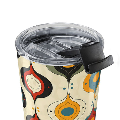 Retro Swinging Baubles Insulated Tumbler - 20 oz. Stainless Steel, Glossy Finish