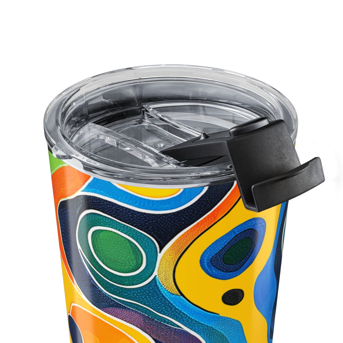 Groovy Splash Escape Insulated Tumbler - 20 oz. Stainless Steel, Glossy Finish