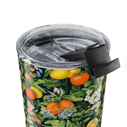 Classic Fruit & Floral Insulated Tumbler - 20 oz. Stainless Steel, Glossy Finish