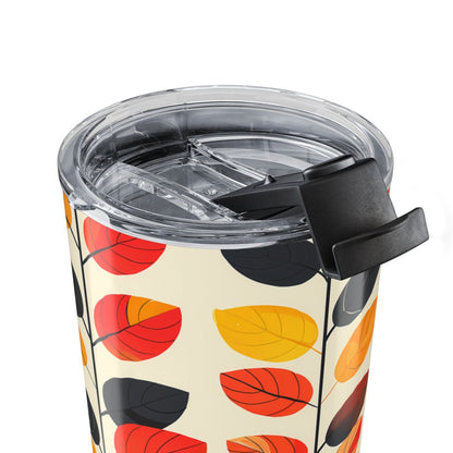 Retro Vines Insulated Tumbler - 20 oz. Stainless Steel, Glossy Finish