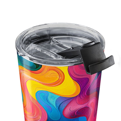 Wavelength Wonder Insulated Tumbler - 20 oz. Stainless Steel, Glossy Finish