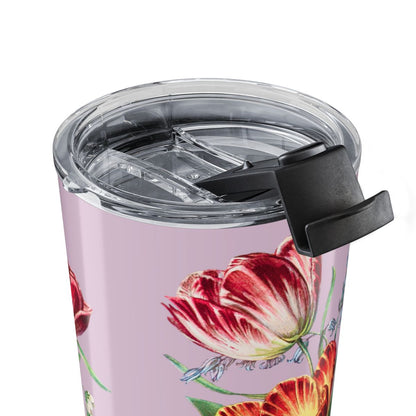 Vintage Tulip Trio Treasure Insulated Tumbler - 20 oz. Stainless Steel, Glossy Finish