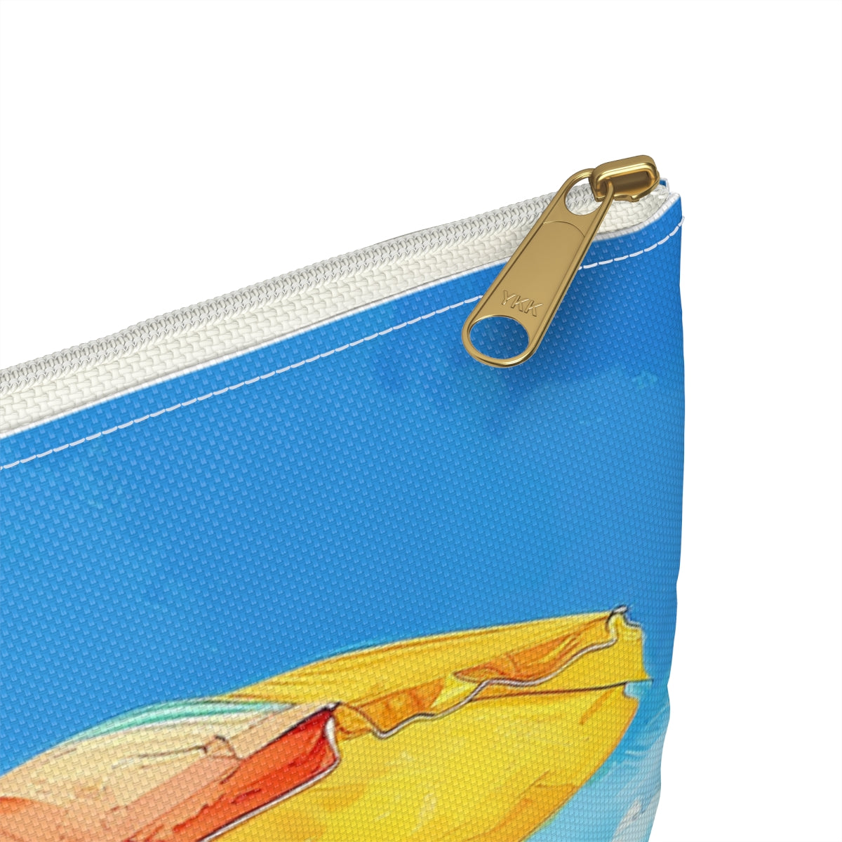 Tropical Tranquility Accessory Pouch - close-up detail