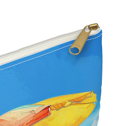 Tropical Tranquility Accessory Pouch - close-up detail